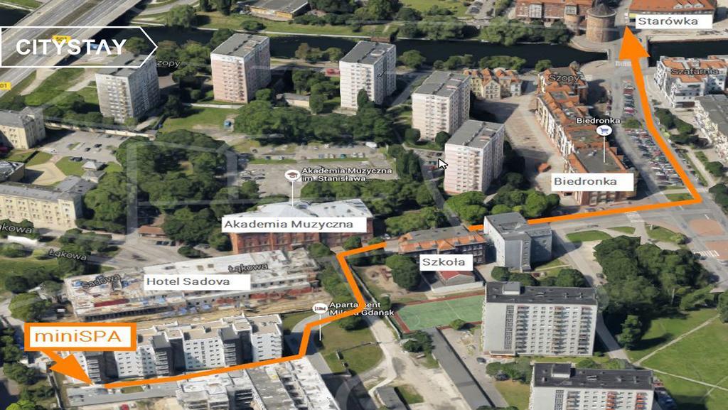 Citystay Minispa Gdańsk Zewnętrze zdjęcie